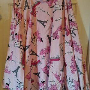 Tatyana Pink Parisian Skater Skirt